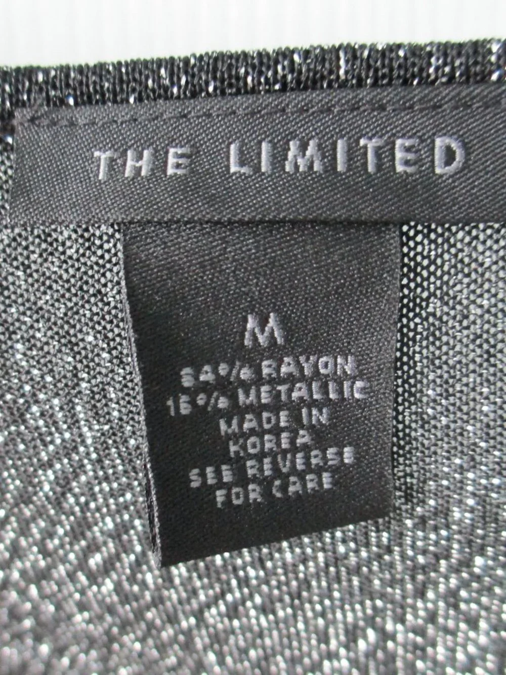 Vintage The Limited sleeveless sparkly top